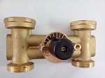 Четырехходовой смесительный латунный кран LK 851